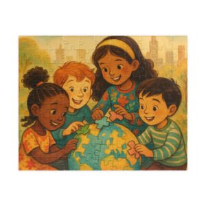Puzzle One World Many Stories 520-piece