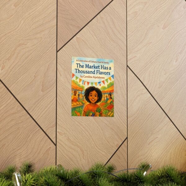 Colorful Culture Celebration Poster - 'The Market Has a Thousand Flavors' - Image 6